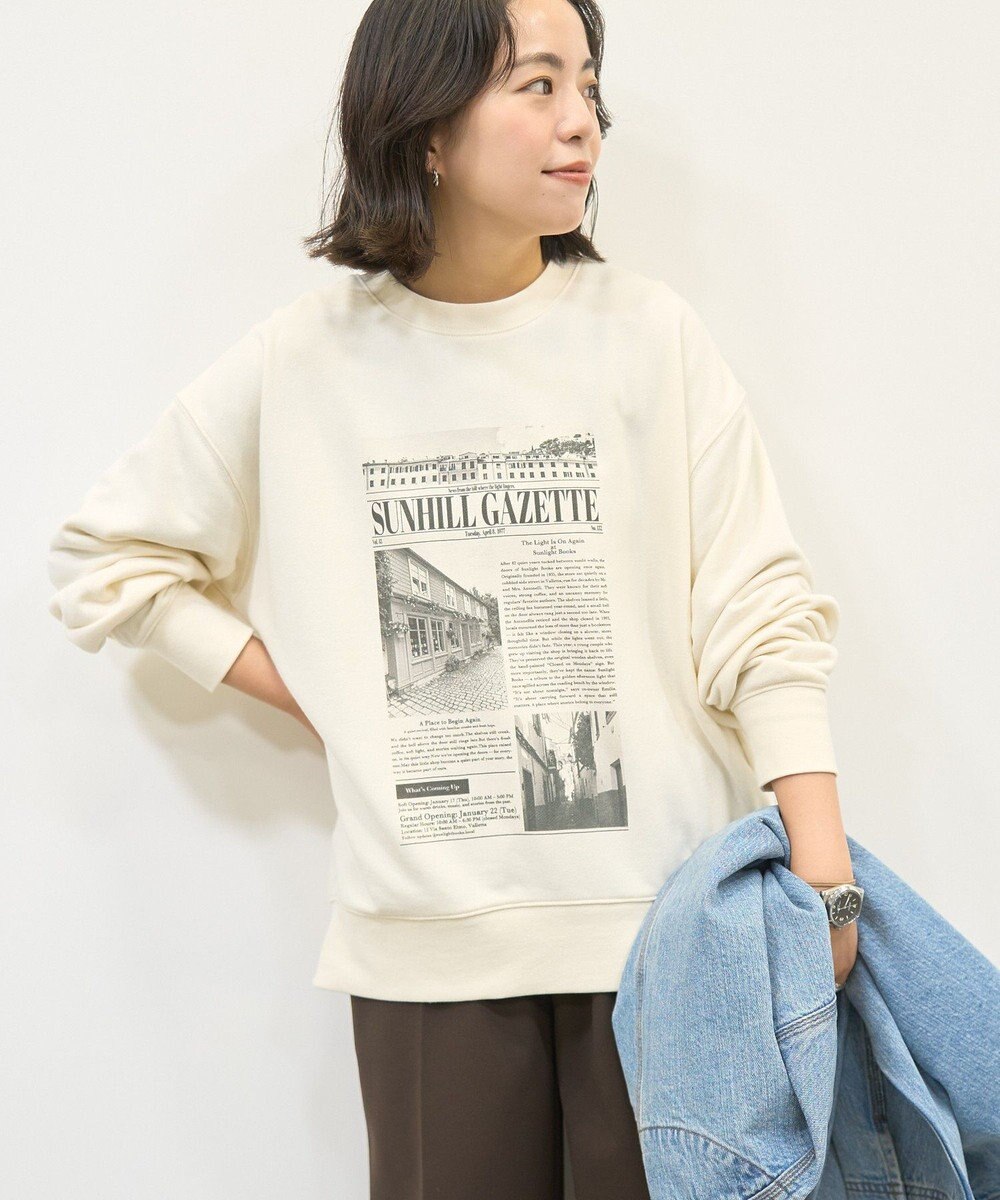 AMERICAN HOLIC News paperスウェット 