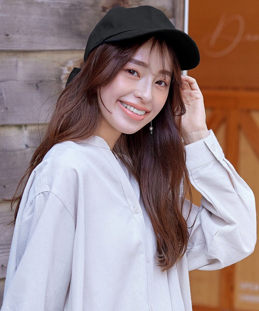 Tiaclasse バックリボンキャップ 