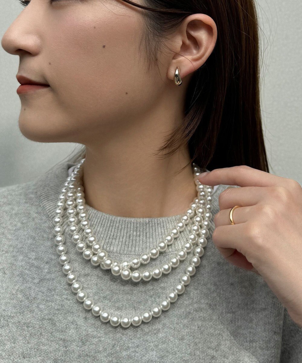 パールフックロングラリエットネックレス / Phoebe | ファッション通販 