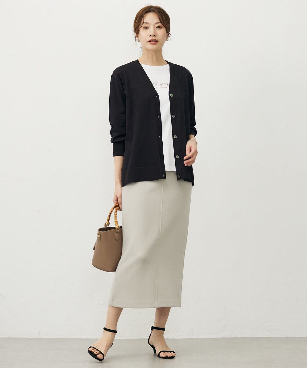 J.PRESS LADIES L ロゴ Tシャツ 