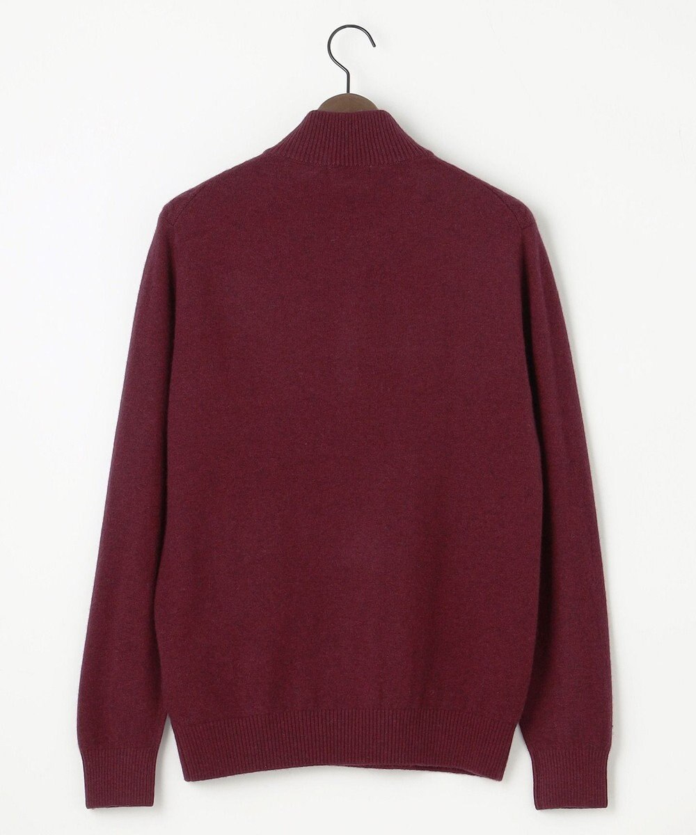 JOSEPH ABBOUD 【キングサイズ】カシミヤブレンド ハイネック ZIP プルオーバーニット 