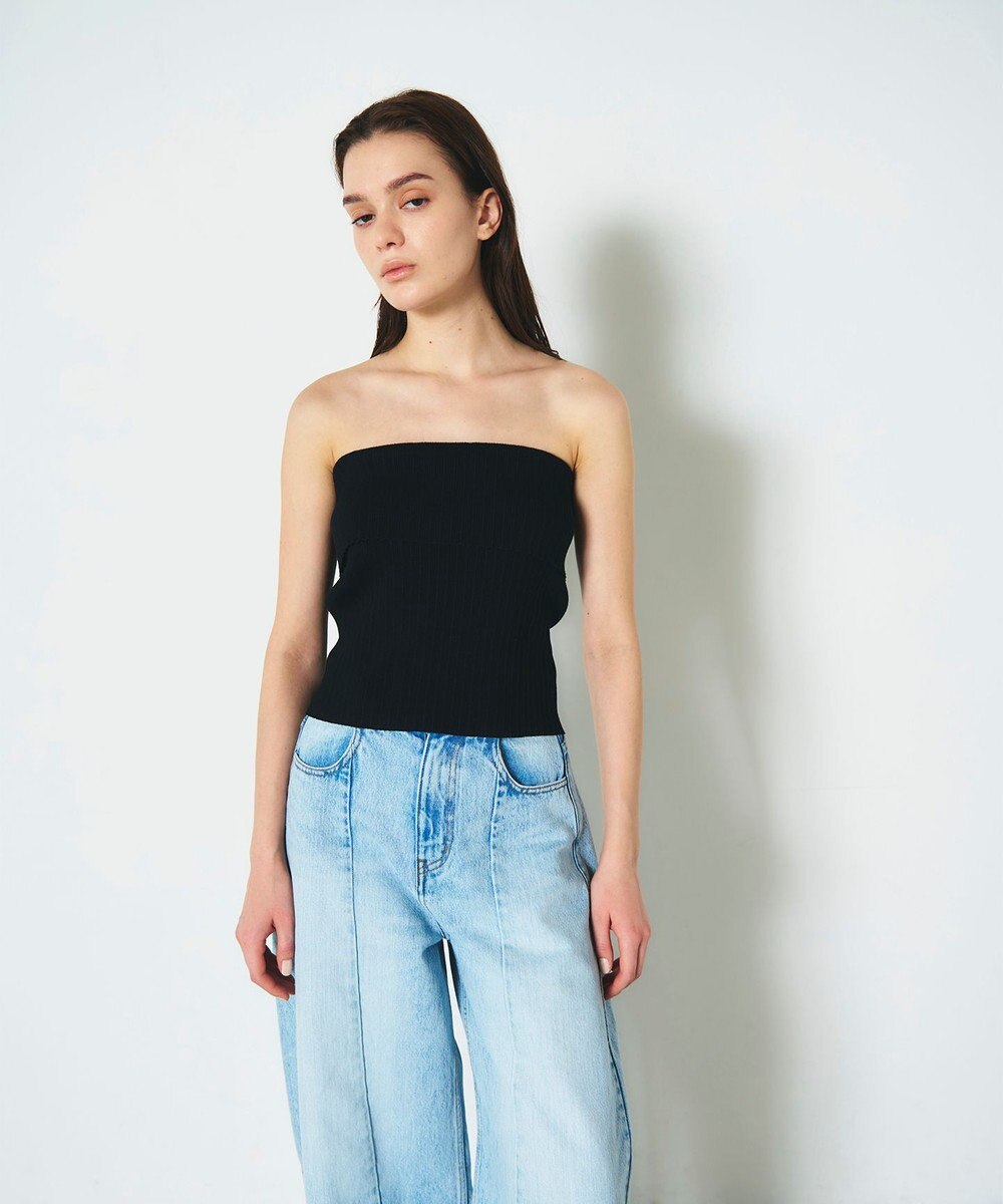 GRACE CONTINENTAL リブベアトップ 