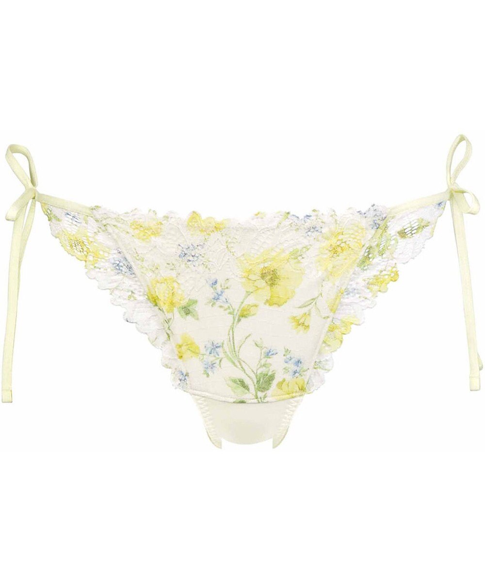 WACOAL Ｔバック ショーツ 【リボンブラ 脇すっきり】 BRB433とペア はきこみ丈あさめ バックのかぶりが広め ソング レディース PRA433 /ワコール 