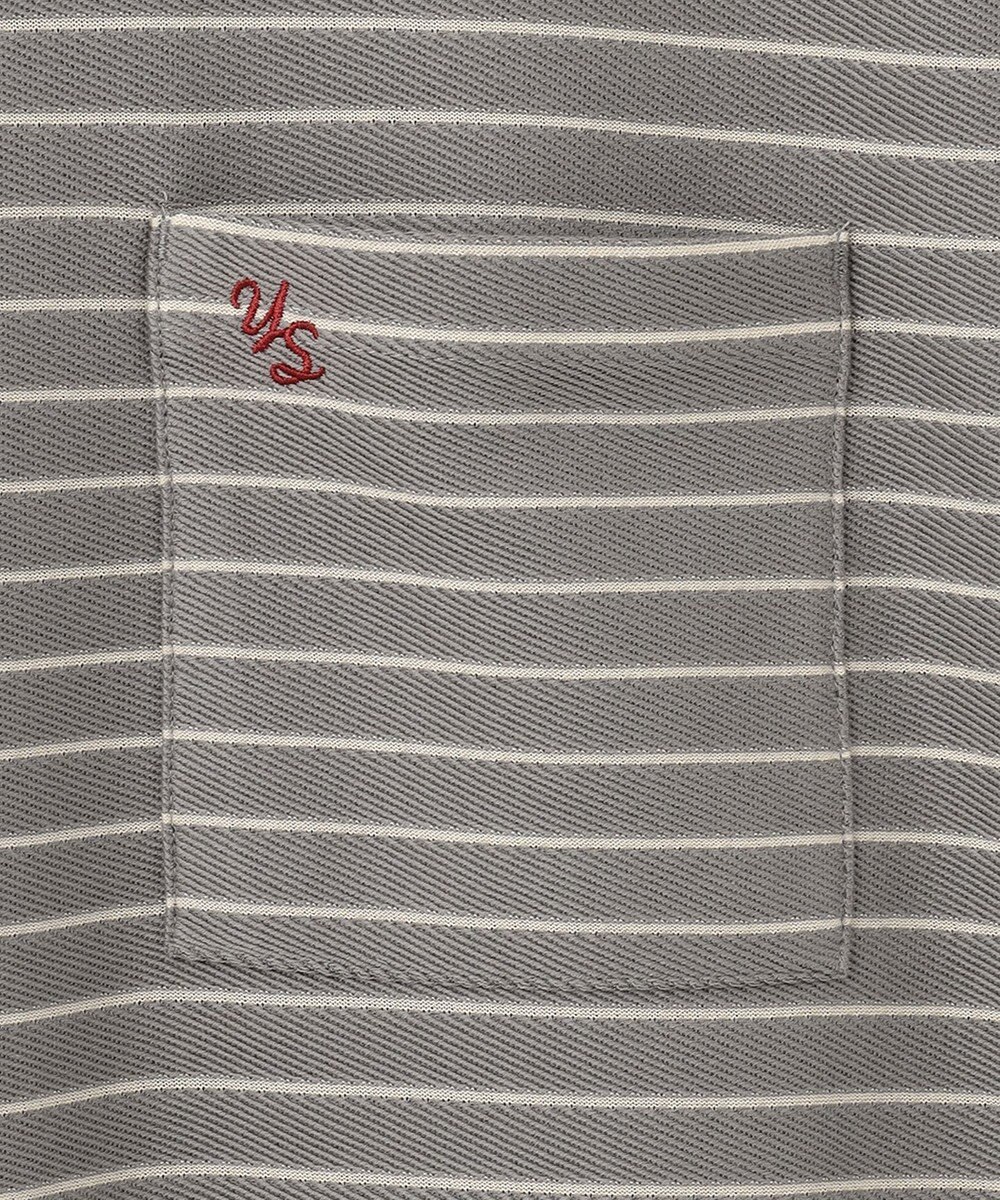 J.PRESS YORK STREET 【UNISEX】リップルボーダー Tシャツ 