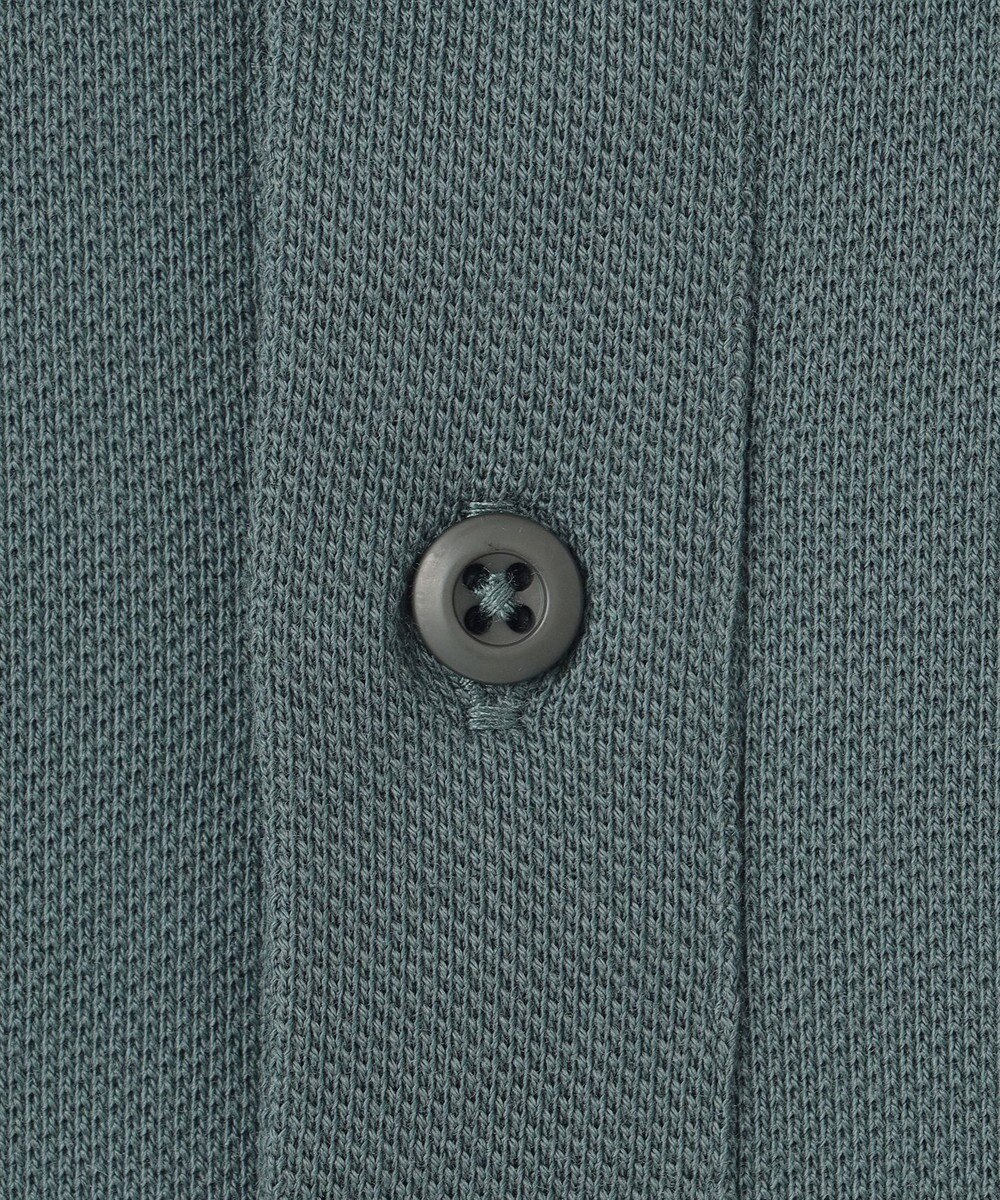 J.PRESS YORK STREET 【UNISEX】鹿の子 ワンポイントポロシャツ 