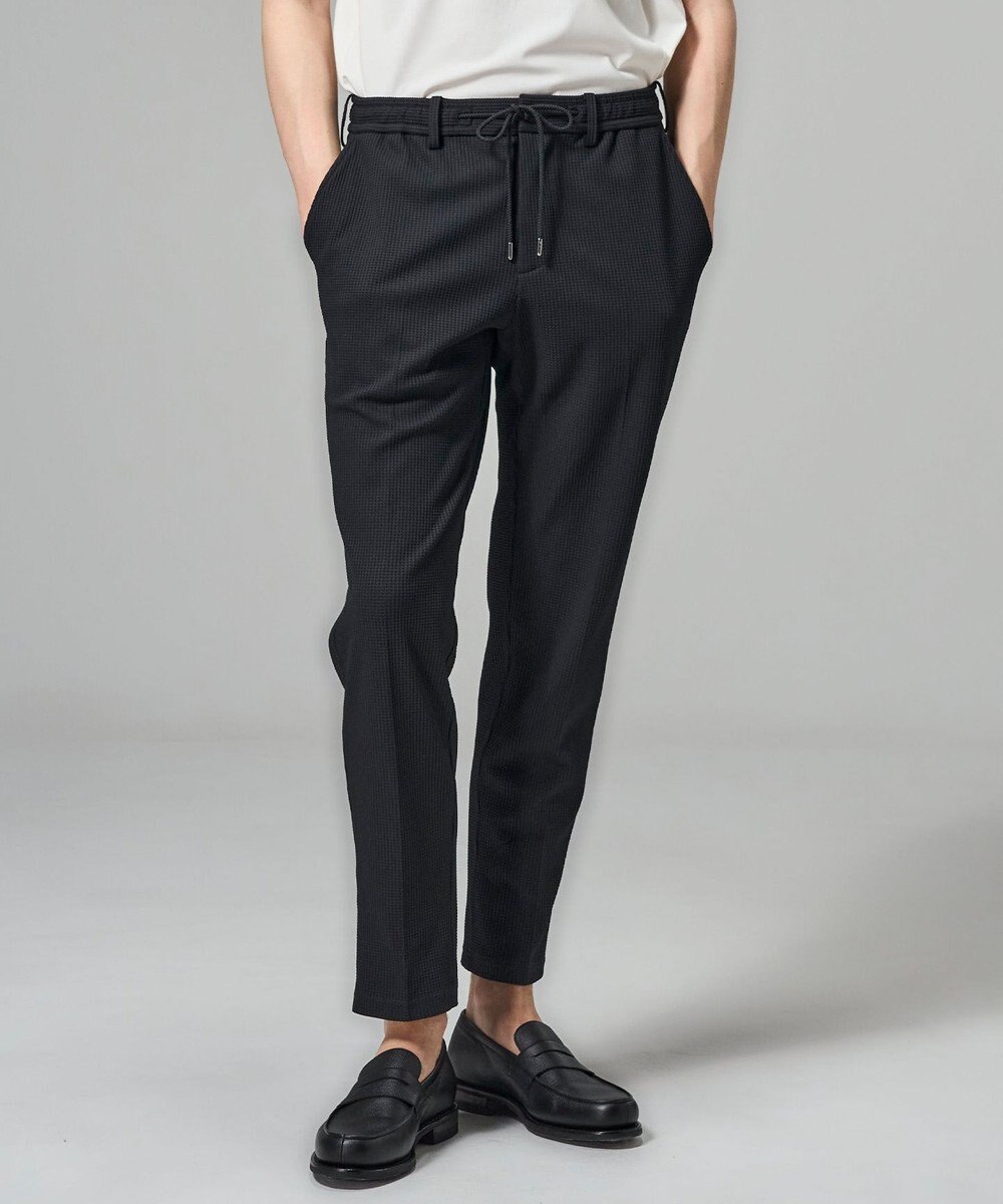 JOSEPH HOMME 【WEB限定】【新素材】エアータックジャージー ドロスト付テーパードパンツ / PEGG CONVERTIBLE 