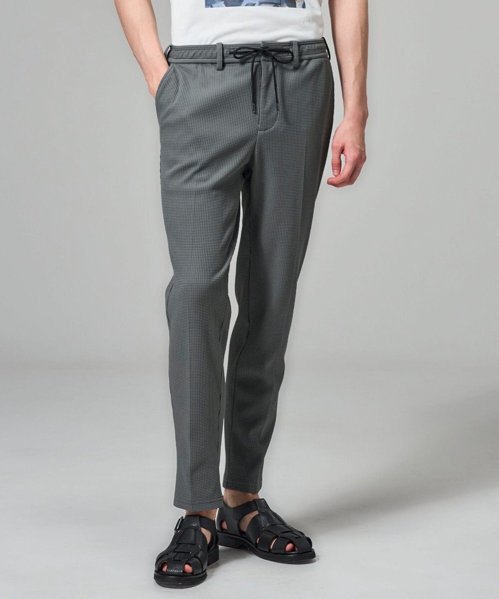 JOSEPH HOMME 【WEB限定】【新素材】エアータックジャージー ドロスト付テーパードパンツ / PEGG CONVERTIBLE 