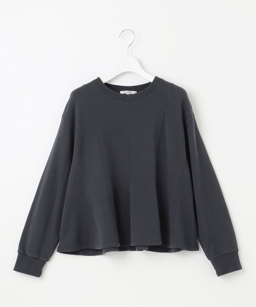 23区 【SLOW/一部店舗限定】好評につき追加生産！ハイゲージテリー スウェット デザイン カットソー 