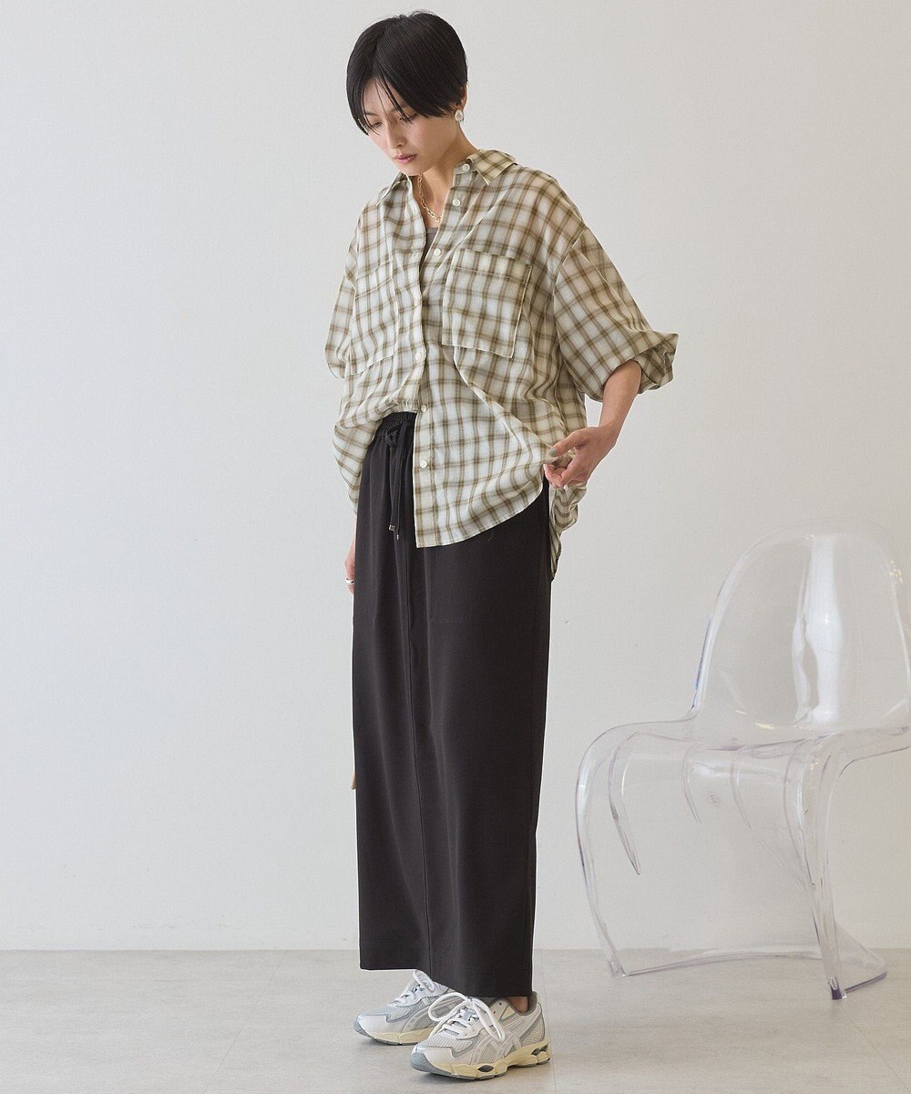 AMERICAN HOLIC シアーチェックシャツ 