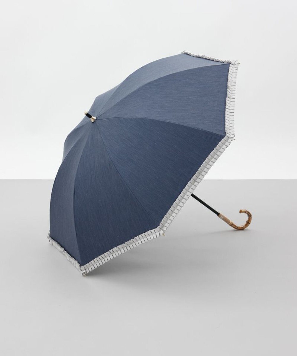 AURORA 【 BLAO（ブラオ）】ギャザーフリル晴雨兼用傘(長傘) 