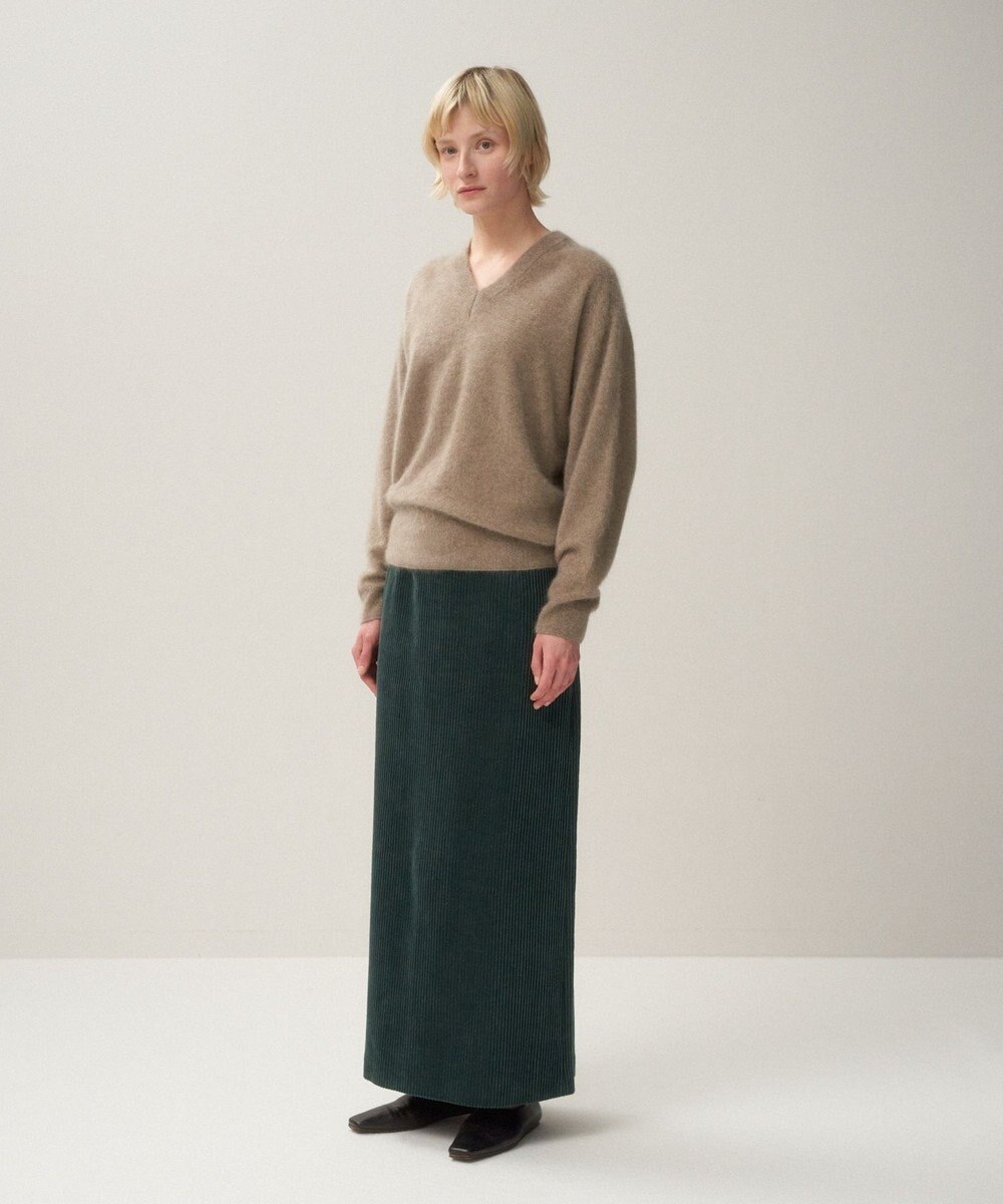 ATON ROYAL CASHMERE FUR | Ｖネックセーター 