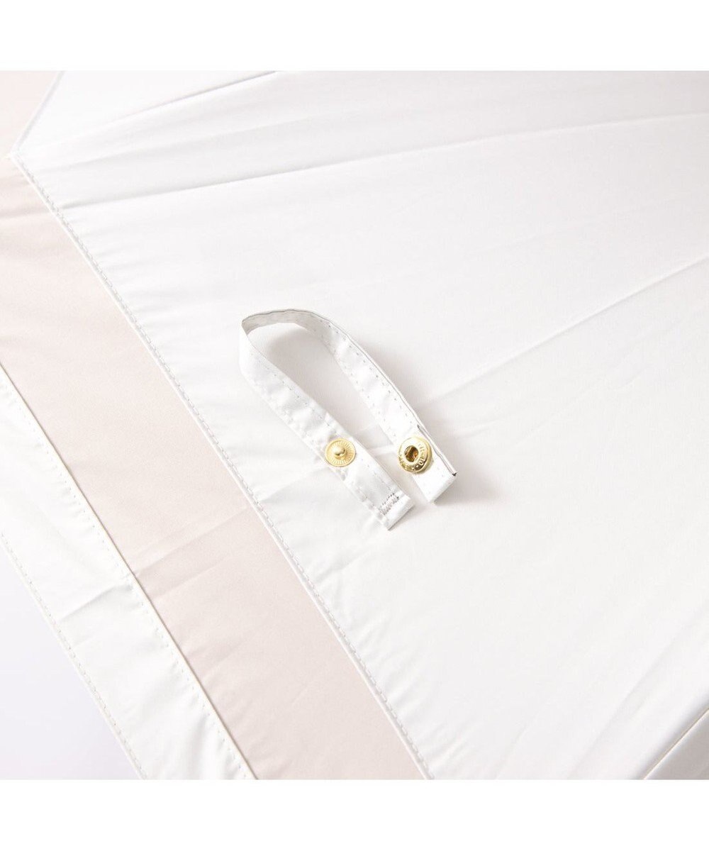 UNBILLION カシュネ cachenez / 【晴雨兼用】【日傘】 【UV カット率99.999.9％以上】PU切り継ぎボーダーバルーンショートパラソル 