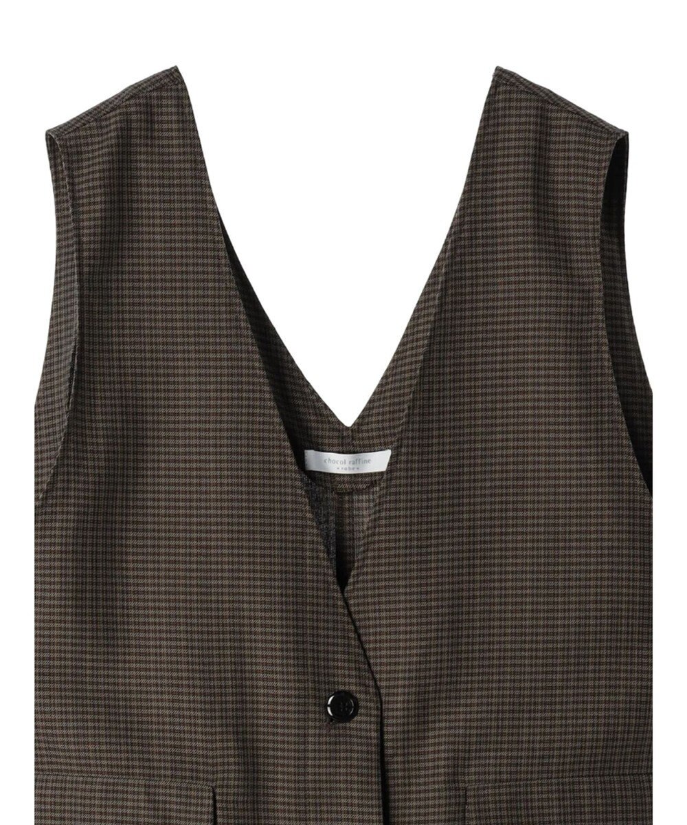 Green Parks ジレにもなる２ｗａｙＶネックジャンスカ 