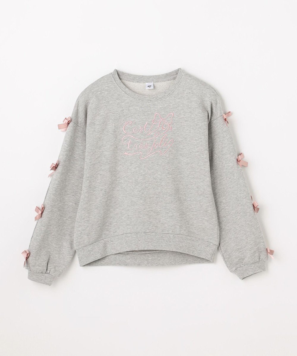 ANY KIDS 袖リボン トレーナー 