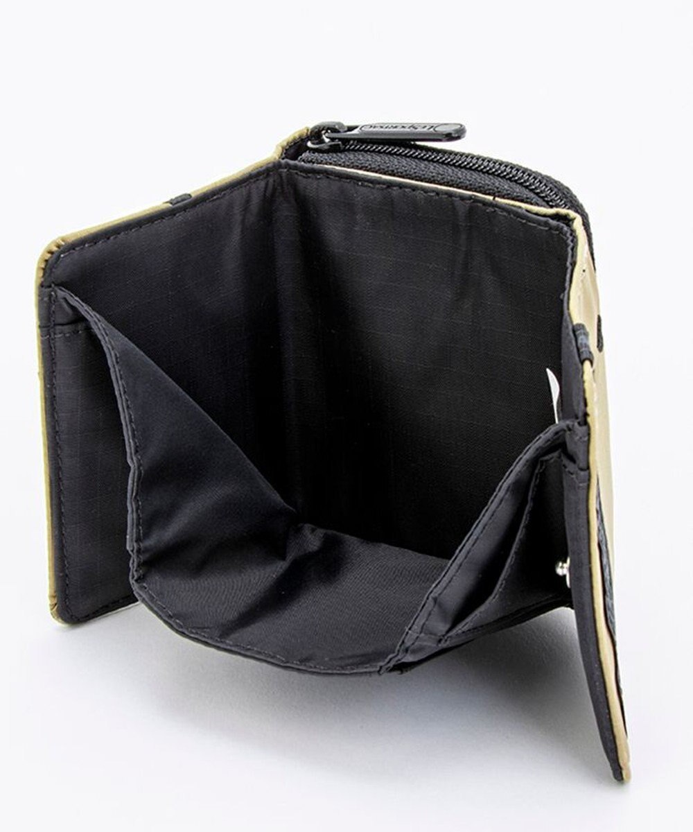 LeSportsac REESE WALLET/モカブラックハートエンブロイダリー 