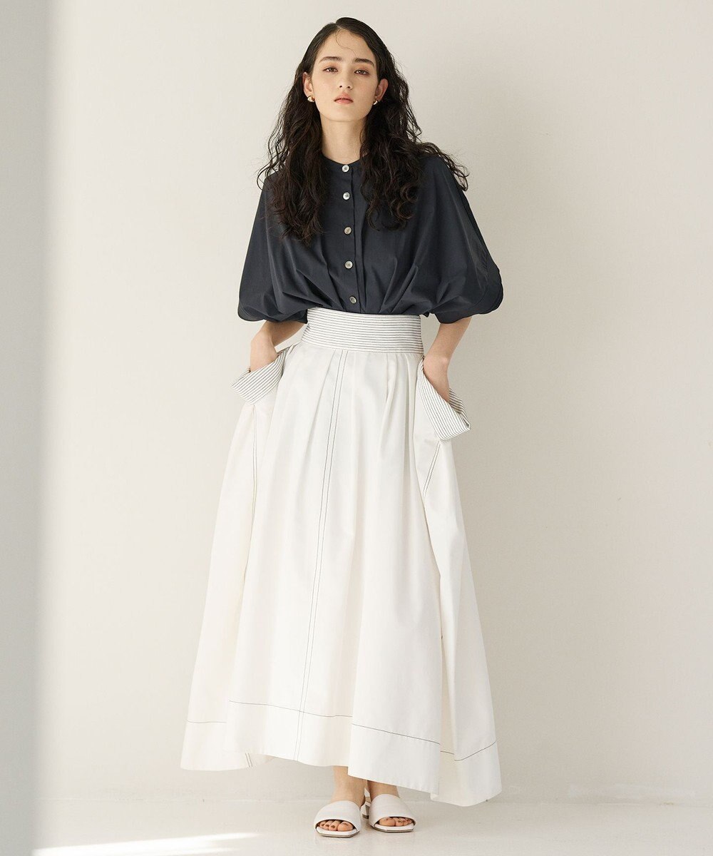 #Newans ドロップスクエアスカート 