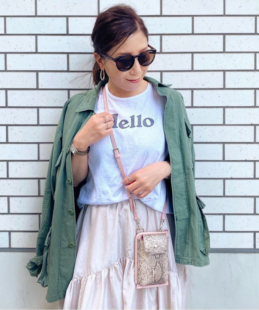 LA BAGAGERIE 【インスタグラマー chiyoさん×LA BAGAGERIE】コンビスマホショルダー 