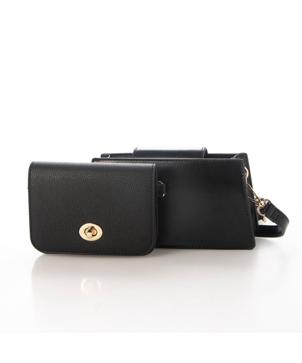 UNBILLION カシュカシュ cachecache / チェーンミニバッグ2個セットショルダー 