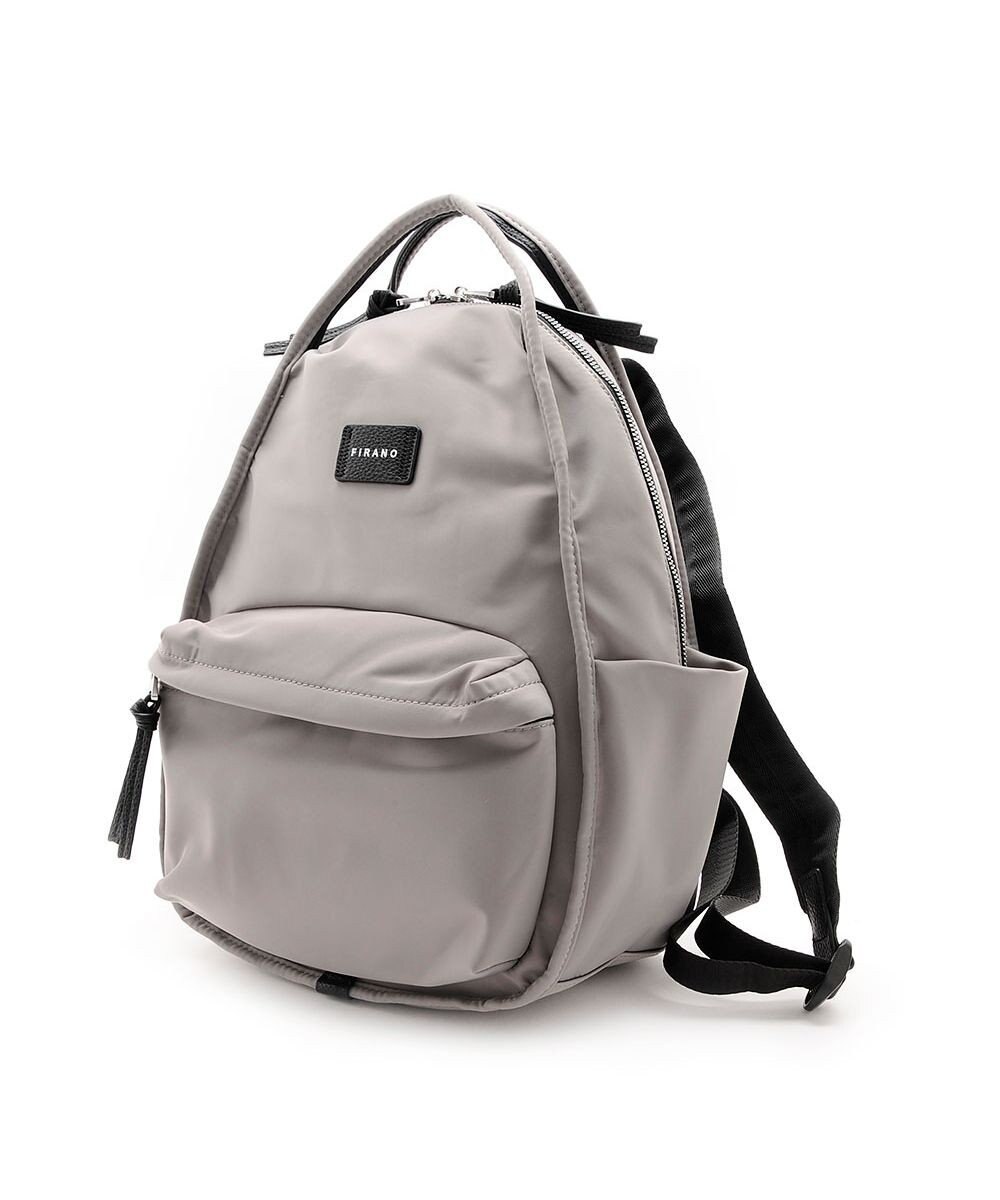 MioFIRANO はっ水軽量ナイロンオーバルハンドルリュック　FIRANO フィラノ 