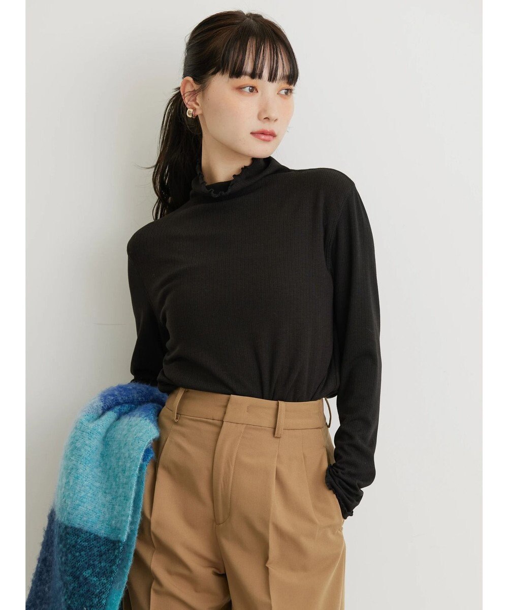 AMERICAN HOLIC 針抜きタートルプルオーバー 