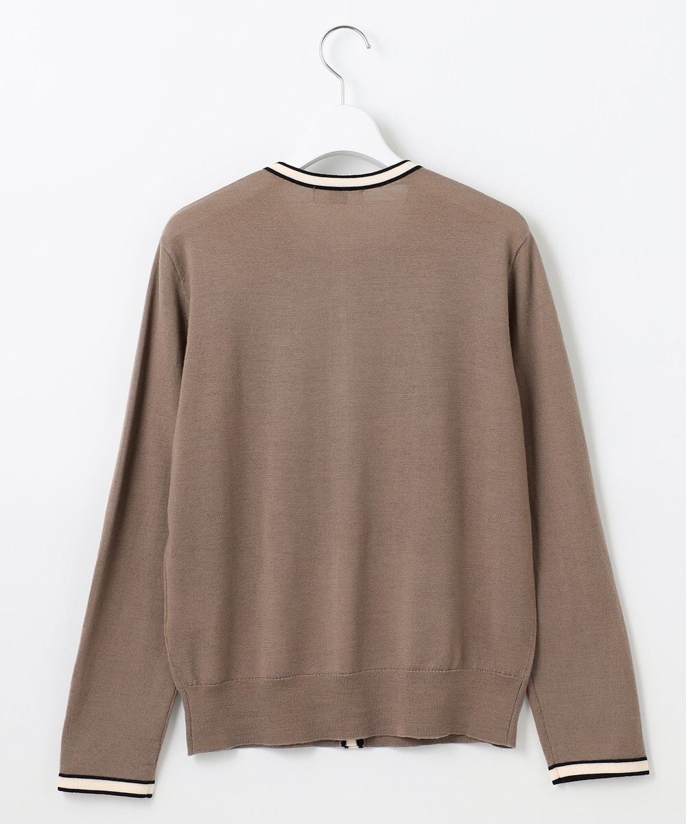 J.PRESS LADIES L 【洗える】トリムツイン ニット 