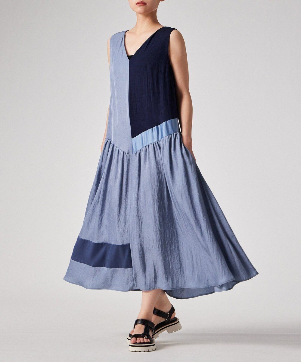 Paul Smith アセテート カラーブロック ドレス 