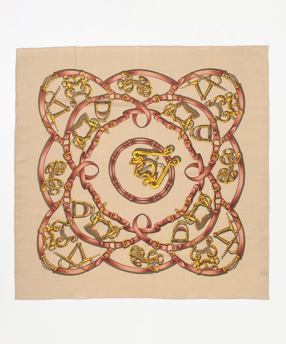 23区 ベルトandビット柄 ストール 