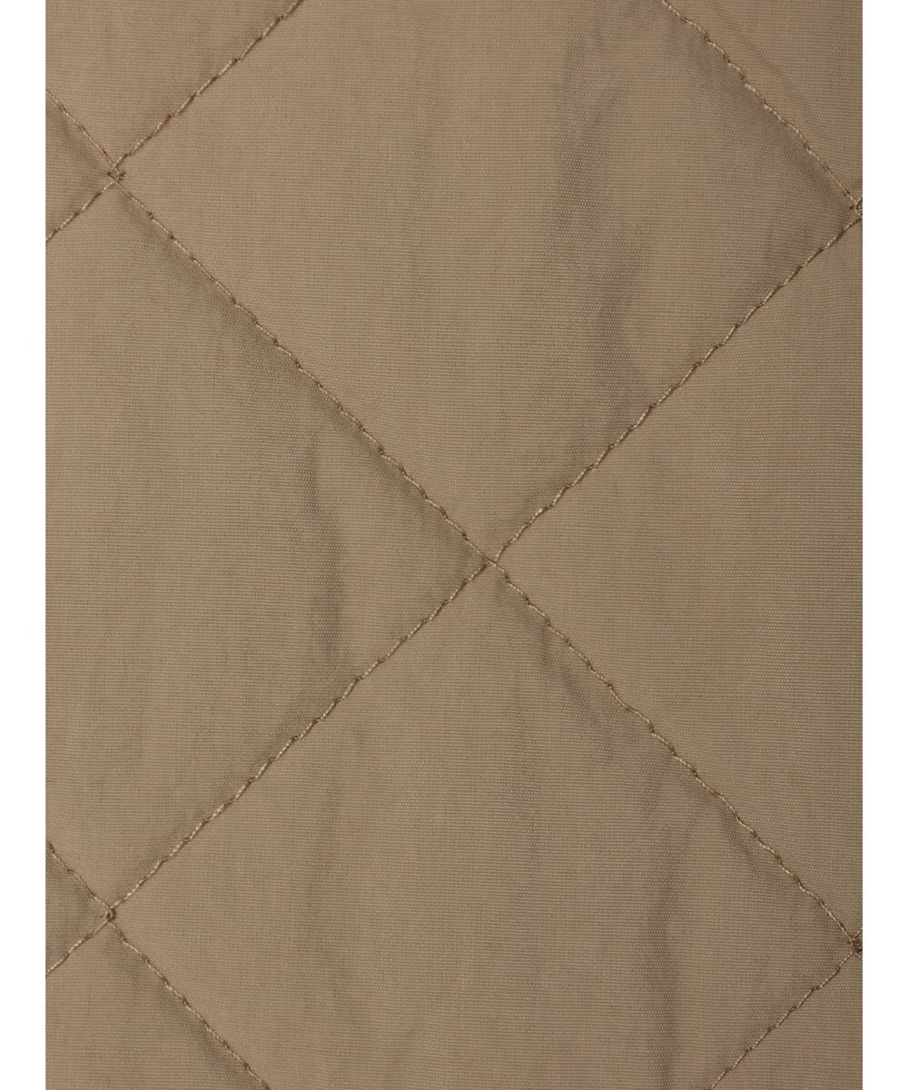 Green Parks キルティングミドル丈コート 