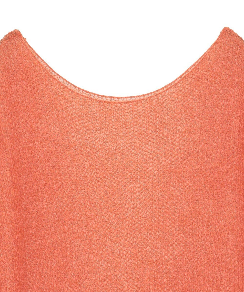 YECCA VECCA 袖シャーリングシアーニット 