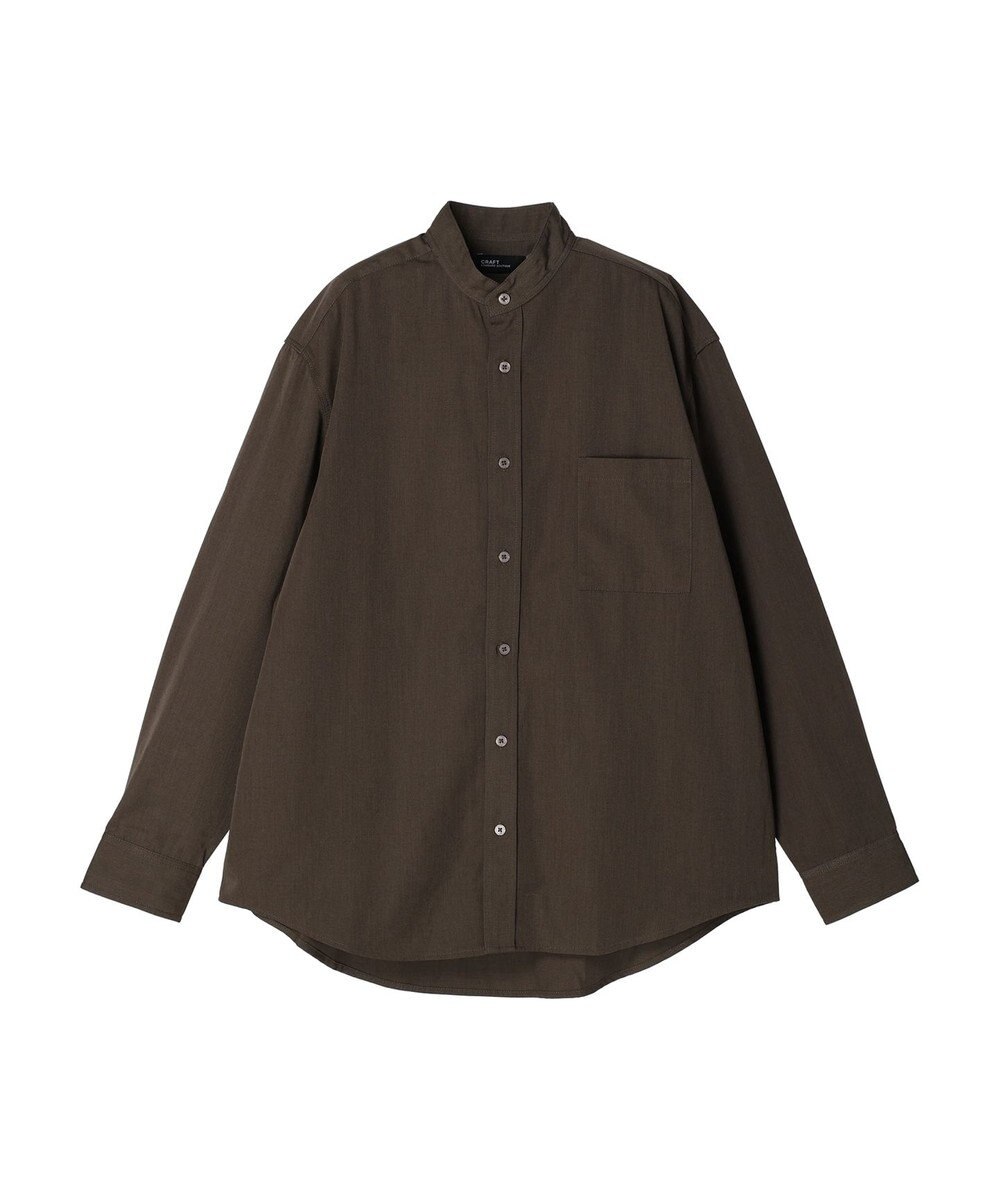 CRAFT STANDARD BOUTIQUE Ｔ／Ｒバンドカラーシャツ 