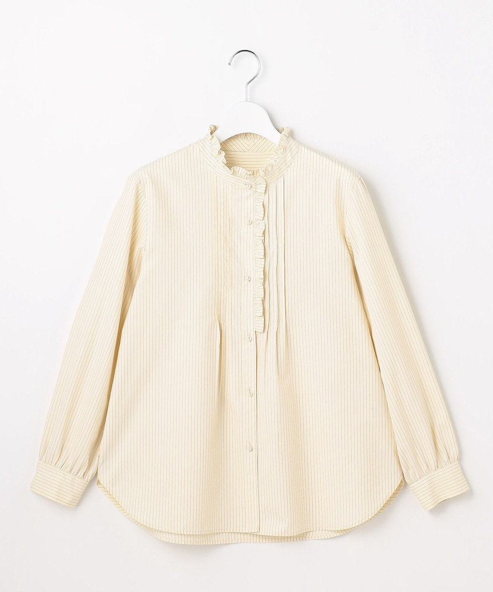 ANY SIS フリルスタンド シャツ 