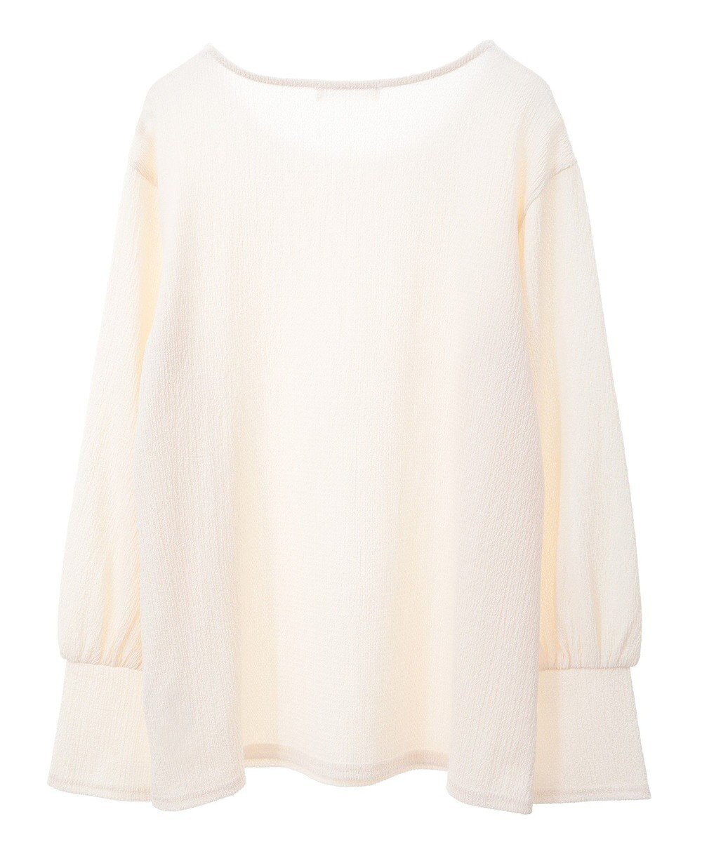 Green Parks ＳＥＴ２点チュールビスチェ＋表面感プルオーバー 