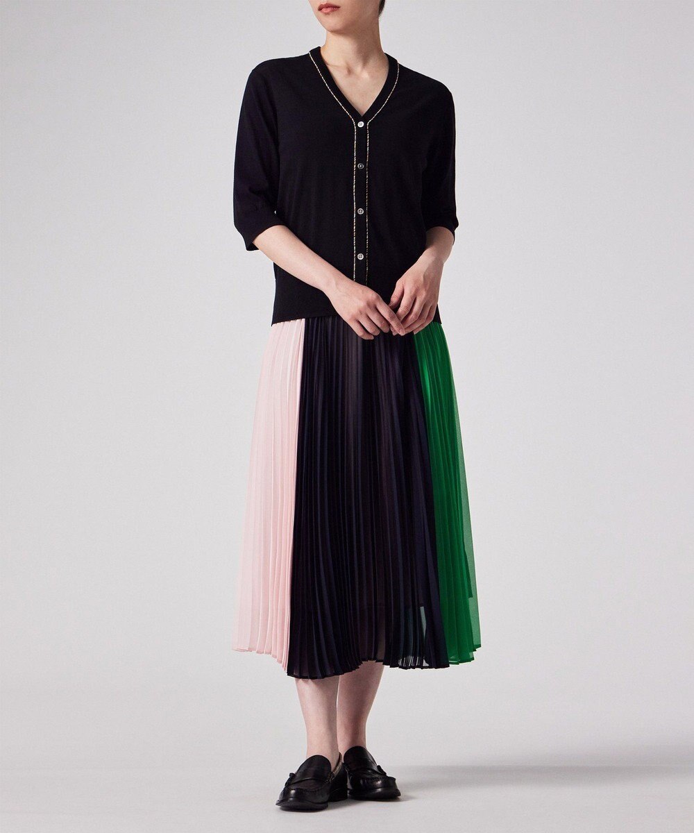 Paul Smith パイピングストライプ カーディガン 