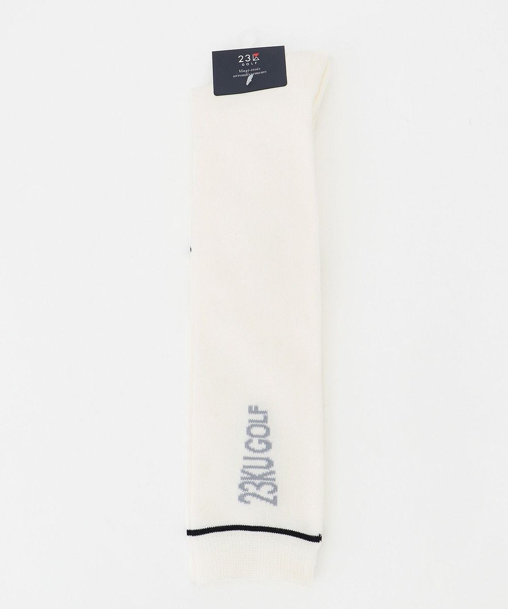 23区GOLF 【WOMEN】ロゴ ハイソックス 