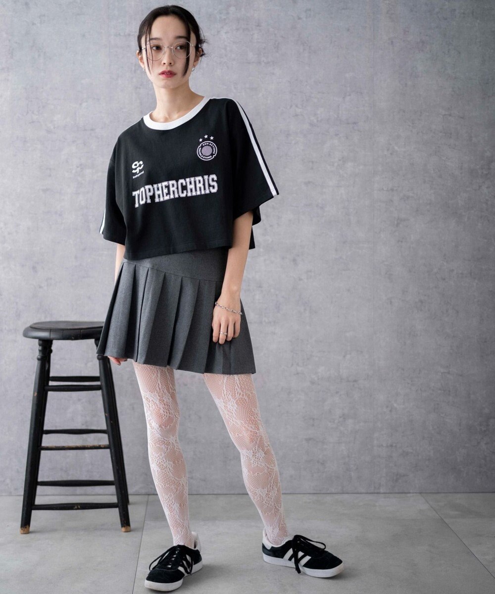 WEGO ライングラフィックショートT 