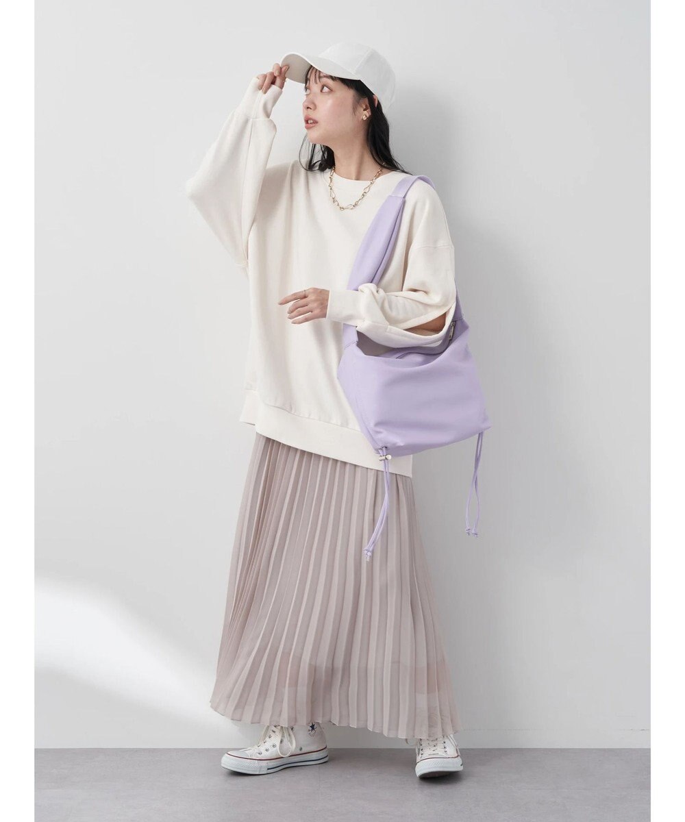 earth music&ecology 袖スリットスウェット 