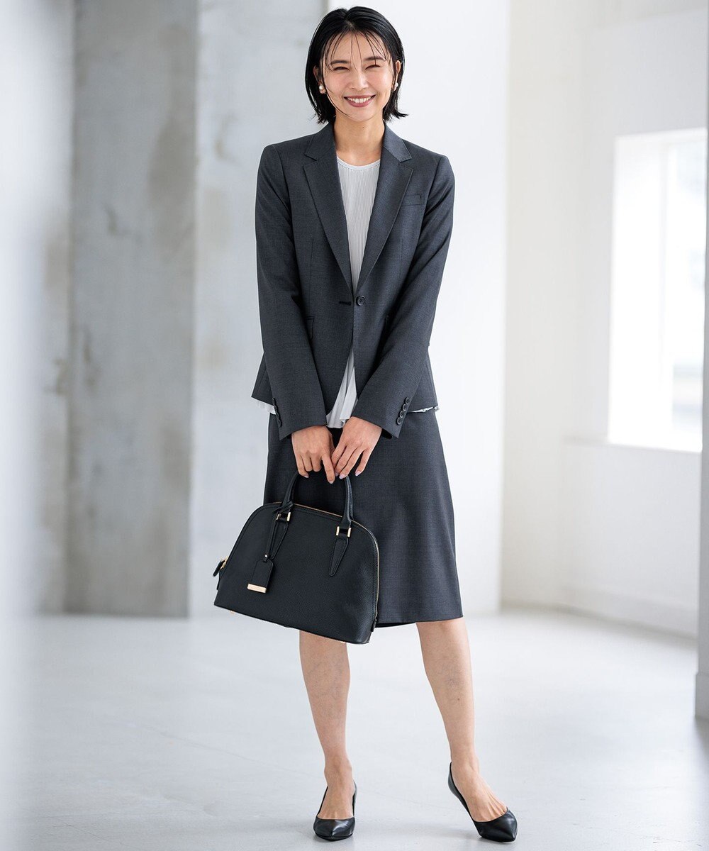 23区 サブバッグ付き 2WAYラウンド トートバッグ 