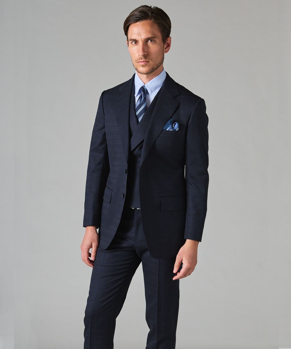 GOTAIRIKU 春夏向け【形態安定】SUMMERPREMIUMPLEATS_ボタンダウン 長袖ドレスシャツ 