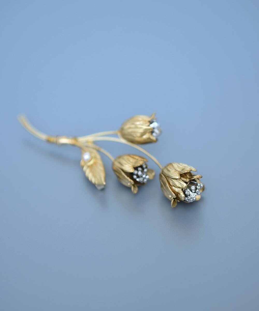 monshiro チューリップブローチ 