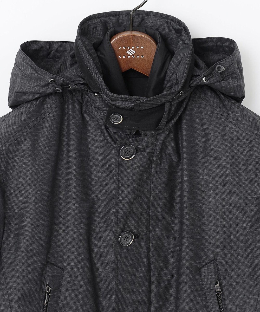 JOSEPH ABBOUD 【3WAY/撥水/INフード/ダウンライナー付】 3WAY高機能ダウンコートインターレースメモリーダウン 