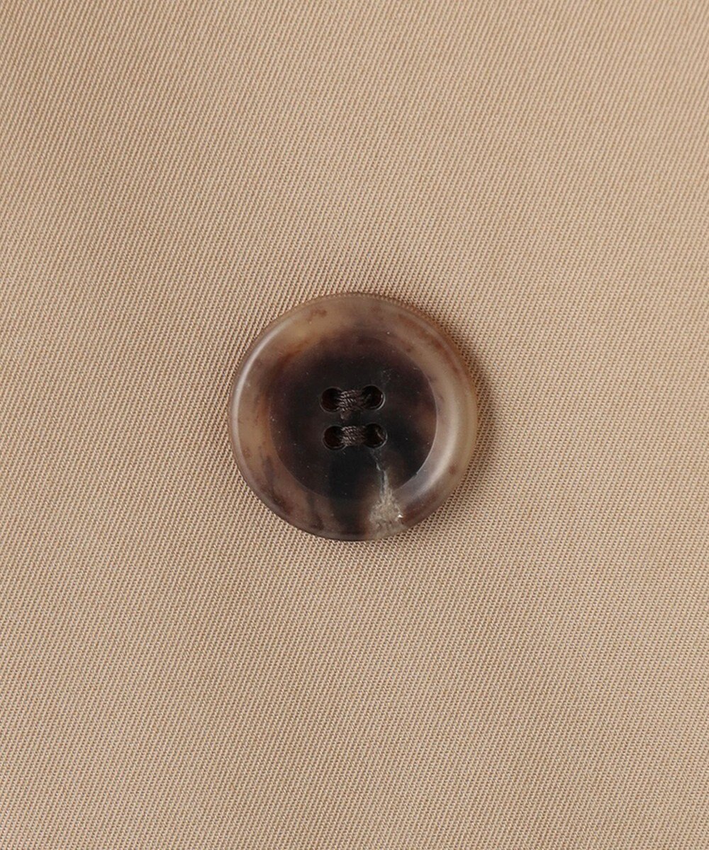 23区 コットンポリエステルギャバジン トレンチコート 