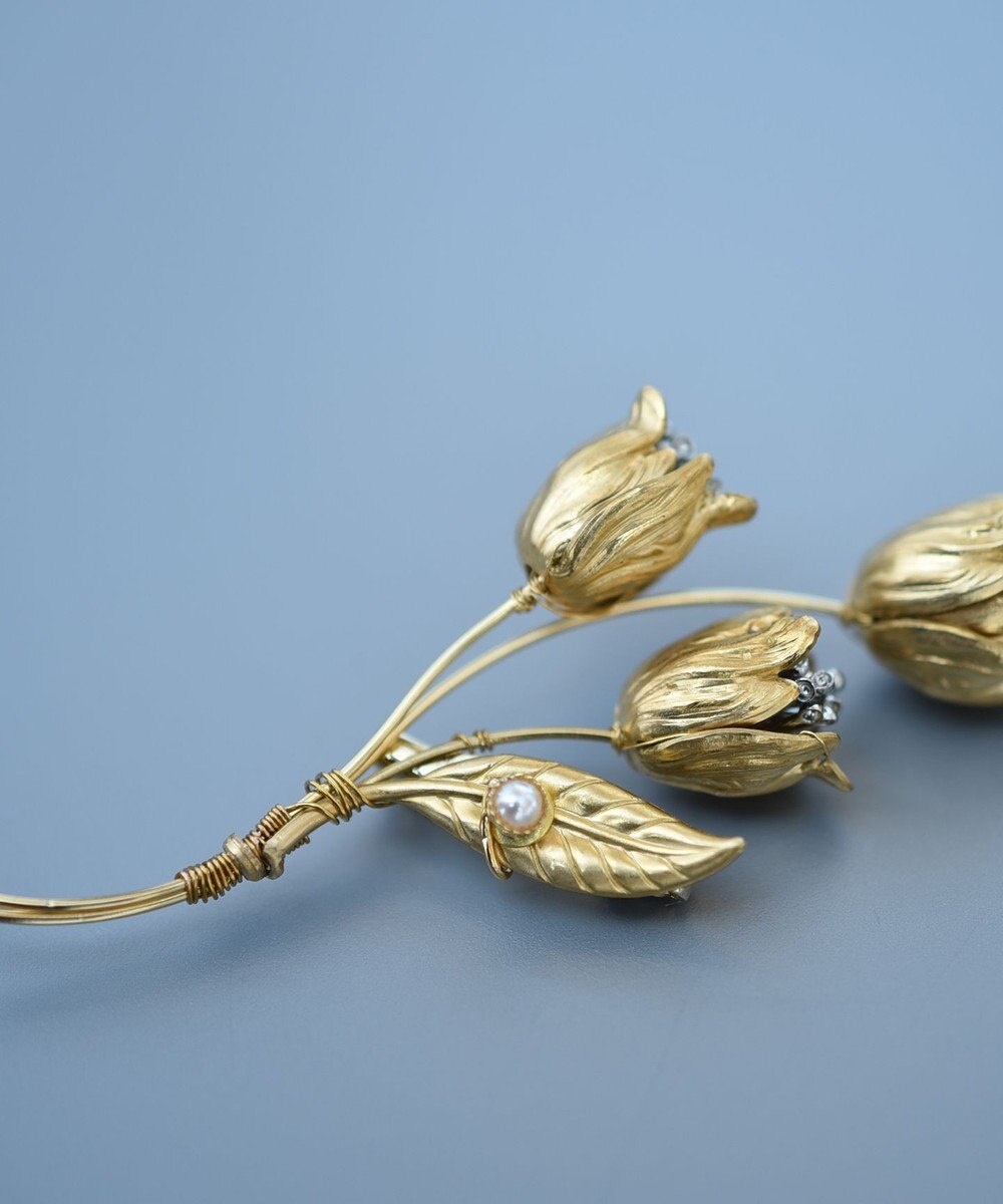 monshiro チューリップブローチ 