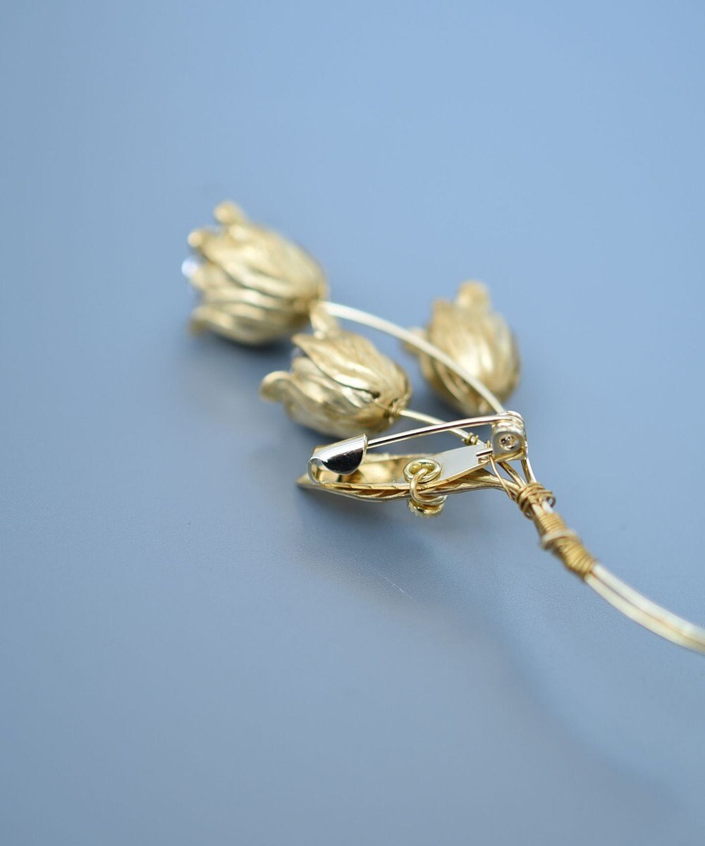 monshiro チューリップブローチ 