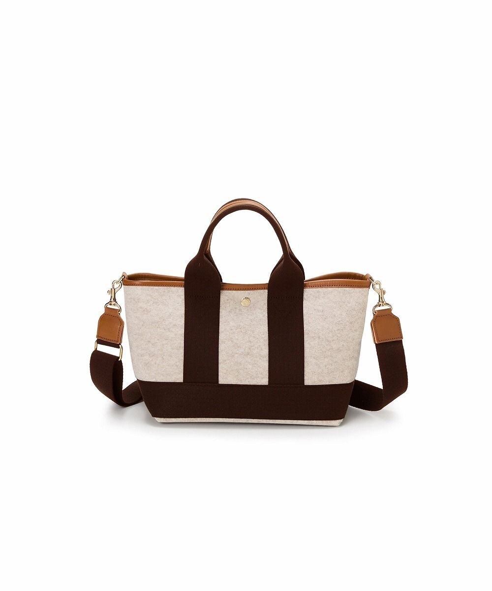 TOPKAPI 【Breath TOPKAPI】イタリアンフェルト ショルダー付 ミニ トートバッグ S 