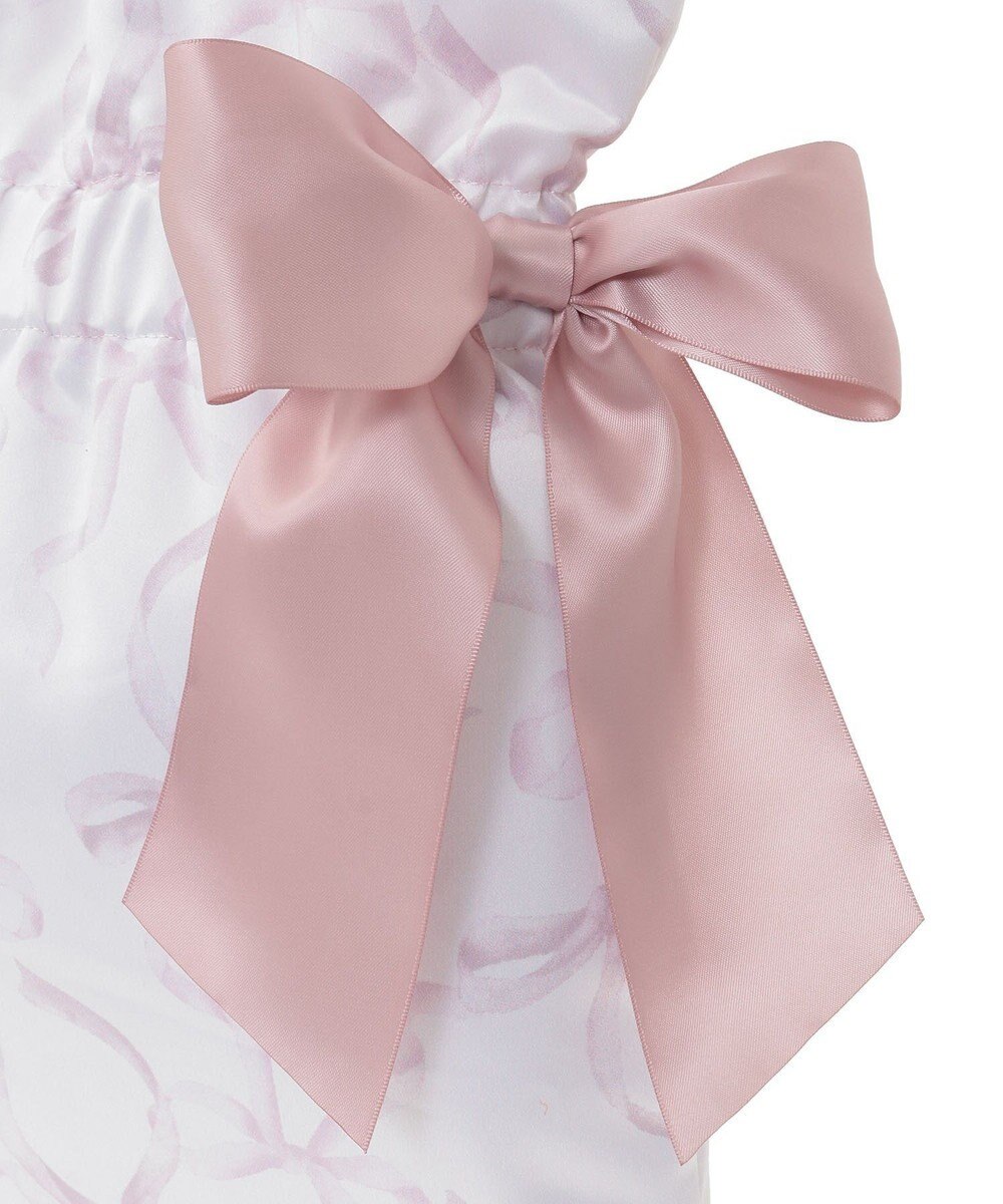 Maison de FLEUR リボン柄ダブルリボントートバッグ 