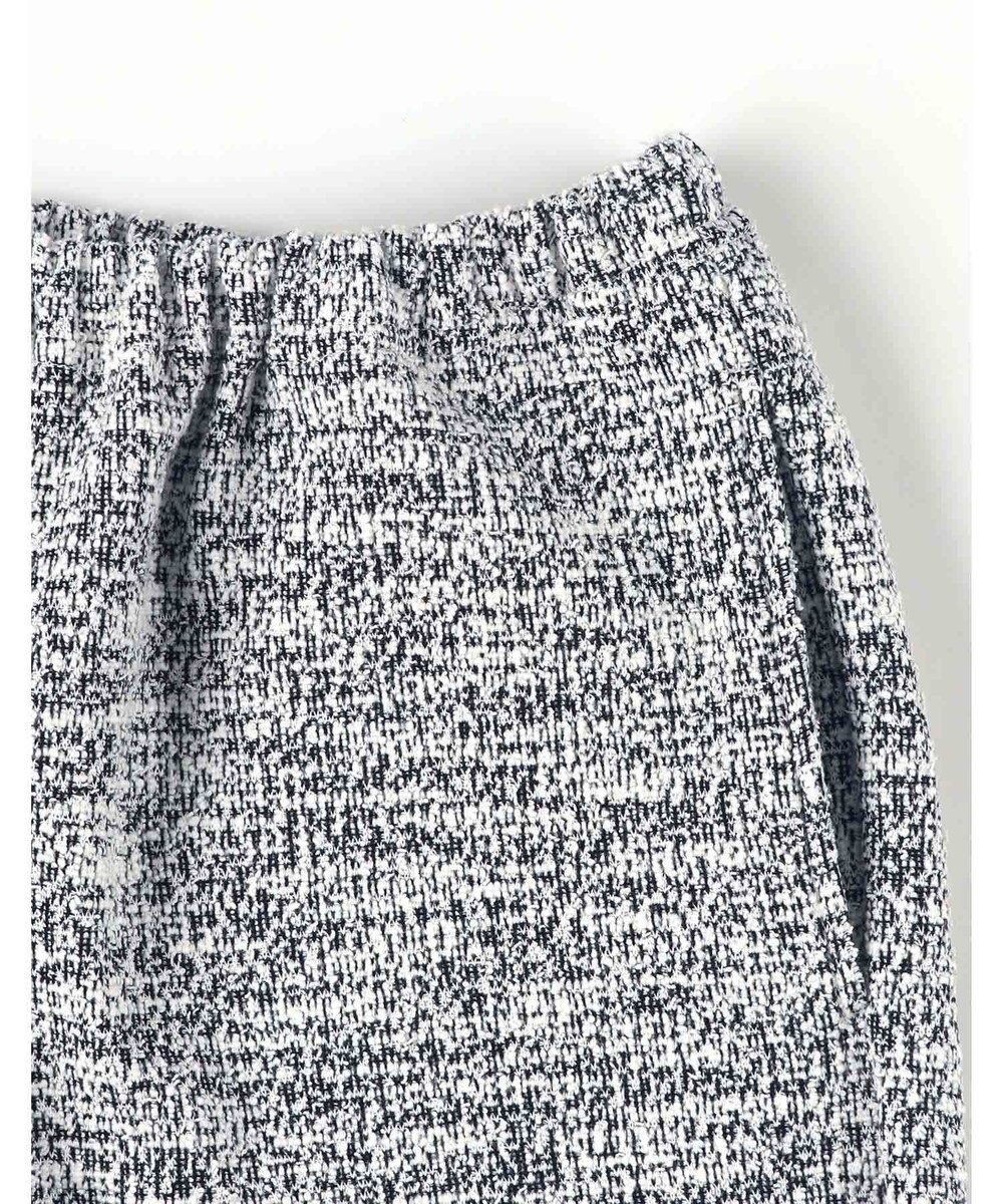 une nana cool 【綿混】カジュアルスラブツィード 長袖開襟パジャマ 