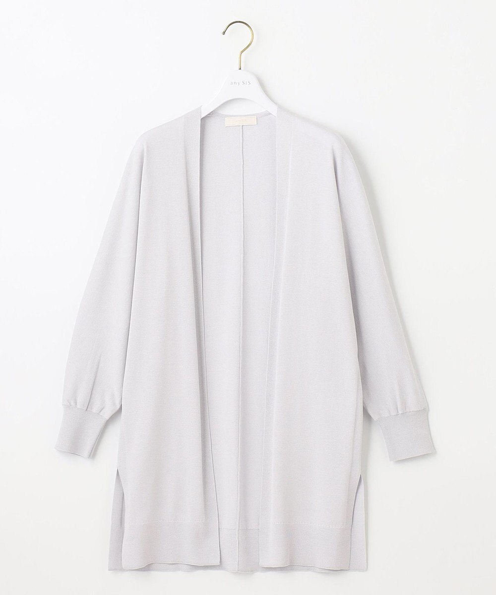 ANY SIS S 【洗える】ドルマンスリーブロング カーディガン 
