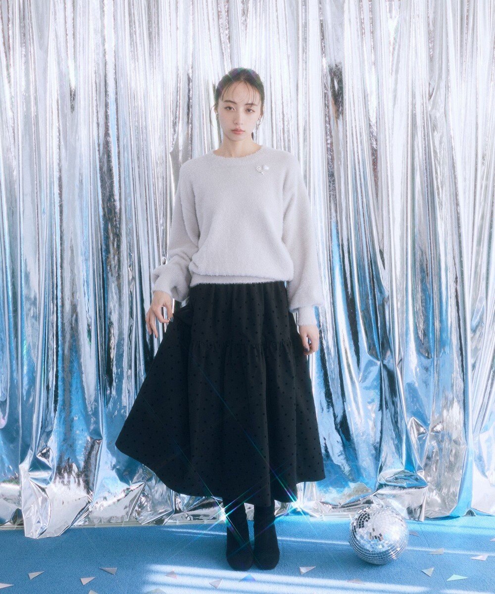 earth music&ecology ミニシャギープルオーバー 