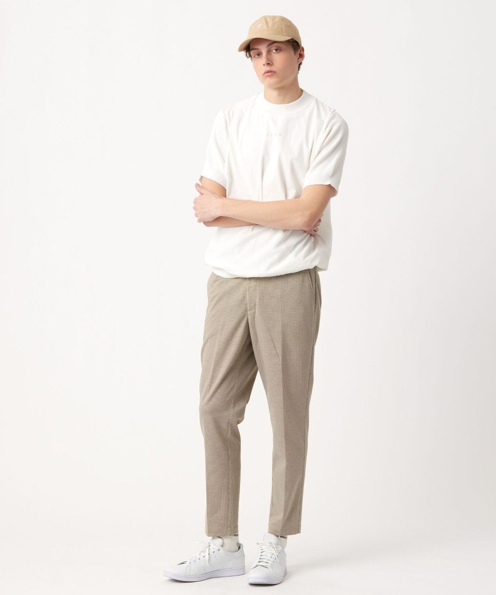 23区GOLF 【23Fondation/MEN】レイヤード風 コンビモックネック 