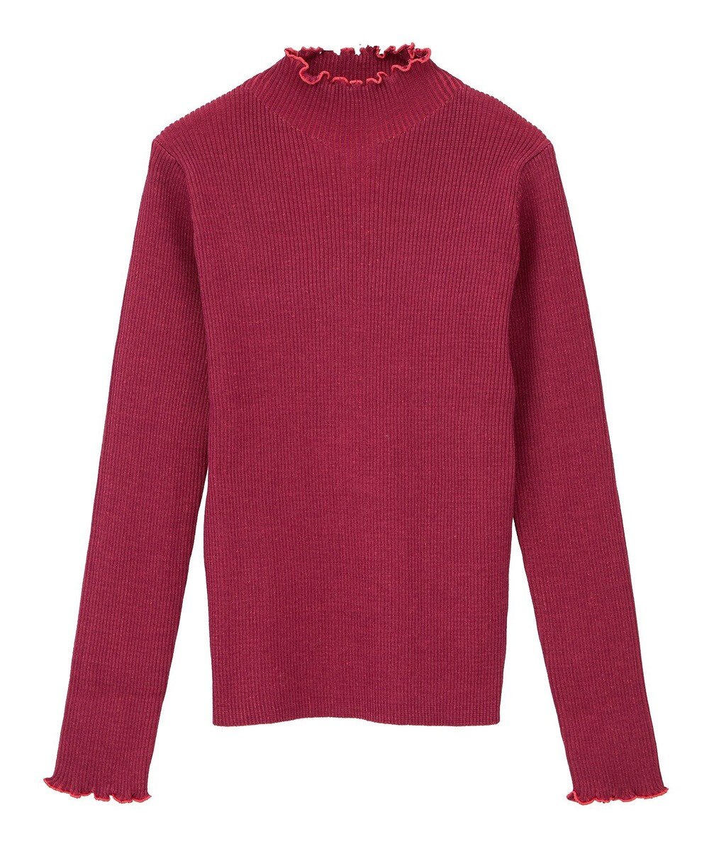 Green Parks ・ＡＮＤＳＥＡＲＣＨ　メランジリブハイネックニット 